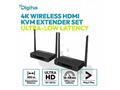 DIGITUS 4K, 60Hz Wireless HDMI KVM Extender Set, 1