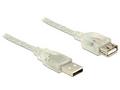 Delock Prodlužovací kabel USB 2.0 Typ-A samec > US
