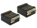 Delock RS-232 Tester DB9 female > DB9 male - Testo