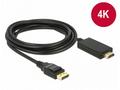 Delock Kabel Displayport 1.2 samec > High Speed HD