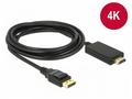Delock Kabel Displayport 1.2 samec > High Speed HD