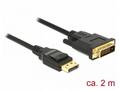 Delock - Kabel adaptéru - jeden spoj - DisplayPort