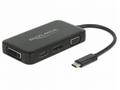 Delock - Externí video adaptér - USB-C - DVI, HDMI