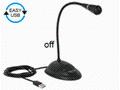 Delock - Mikrofon - USB - černá