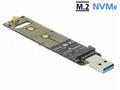 Delock - Řadič úložiště - M.2 - M.2 NVMe Card - US