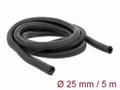 Delock Samouzavírací pletené opláštění 5 m x 25 mm