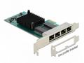 Delock - Sítový adaptér - PCIe 2.1 - Gigabit Ether