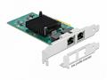 Delock - Síťový adaptér - PCIe 2.0 x4 nízký profil