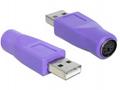 Delock Adapter USB Type-A samec > PS2 samice