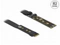 Riser Card M.2 Key M Extension NVMe with, Riser Ca