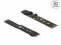 Riser Card M.2 Key M Extension NVMe with, Riser Ca