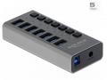 Delock - Rozbočovač - 7 x SuperSpeed USB 3.0 - des