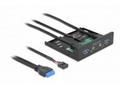 Delock 3.5” USB 3.2 Gen 1 přední panel 2 x USB Typ