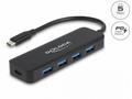 Delock - Rozbočovač - 4 x USB 3.2 Gen 1 + 1 x USB-