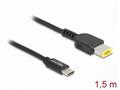 Delock - Elektrický kabel - USB-C (M) do jack DC 1