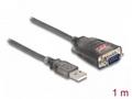 Delock - Sériový adaptér - USB 2.0 - RS-232 x 1 - 