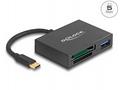 Delock - Ctecka karet (SD, XQD 2.0) - USB-C