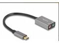 Delock - Adaptér USB-C, jack sluchátek - 24 pin US
