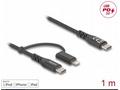Delock - USB kabel - 24 pin USB-C (M) do Lightning