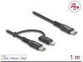 Delock - USB kabel - 24 pin USB-C (M) do Lightning
