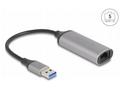 Delock - Sítový adaptér - USB-A - 10M, 100M, 1G, 2