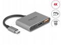 Delock - Dokovací stanice - USB-C, Thunderbolt 3, 