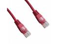 DATACOM Patch cord UTP CAT5E 1,5m červený