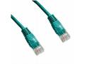 DATACOM Patch cord UTP CAT5E 1,5m zelený