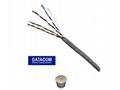 DATACOM UTP drát CAT5E PVC 500m cívka šedý