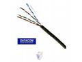 DATACOM UTP Cat5e PVC kabel 305m (lanko) černý