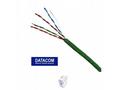 DATACOM UTP Cat5e PVC kabel 305m (lanko) zelený