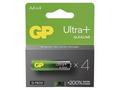 GP AA Ultra Plus, alkalická (LR6) - 4 ks