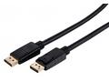 Kabel C-TECH DisplayPort 1.2, 4K@60Hz, M, M, 0,5m
