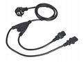 Kabel C-TECH síťový 1,8m 220, 230V napájecí, rozdv