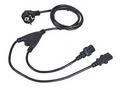 Kabel C-TECH síťový 1,8m 220, 230V napájecí, rozdv
