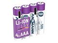 Ansmann Li-ion typ AAA, min. 400mAh, s nabíjecí el