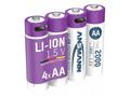 Ansmann Li-ion AA, min 1800mAh, s nabíjecí elektro