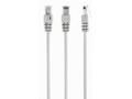 GEMBIRD kabel patchcord Cat5e UTP 20m, šedý