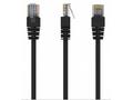 GEMBIRD kabel patchcord Cat5e UTP 0,5m, černý