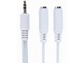 GEMBIRD Kabel audio 3,5mm Jack - 2x 3,5mm Jack (M,
