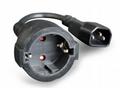Gembird Power Adapter Cord IEC320 C14 -Schuko, M-F