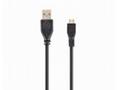 GEMBIRD kabel USB2.0 - microUSB, 3m, černý