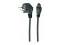 GEMBIRD Kabel síťový 1 m napájecí (C5), VDE