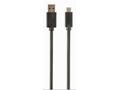 Gembird kábel USB 3.0 (AM) na USB 3.1 (CM), 3 m, č
