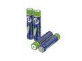 Gembird Alkalické baterie AAA (LR03), 1,5V, 4ks