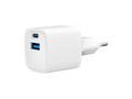 Gembird USB nabíječka, 2x port, 20W, rychlé nabíje
