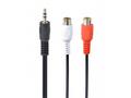 Gembird Stereo audio kabel s 3,5mm zástrčkou na 2x