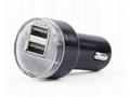 GEMBIRD 2portová USB nabíječka do auta, 2,1A černá