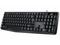 Genius KB-117, Drátová USB, CZ-SK layout, Černá