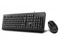 GENIUS klávesnice s myší KM-160, Drátový set USB, 